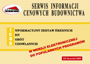 ICRB - ceny robót inwestycyjnych budowlanych