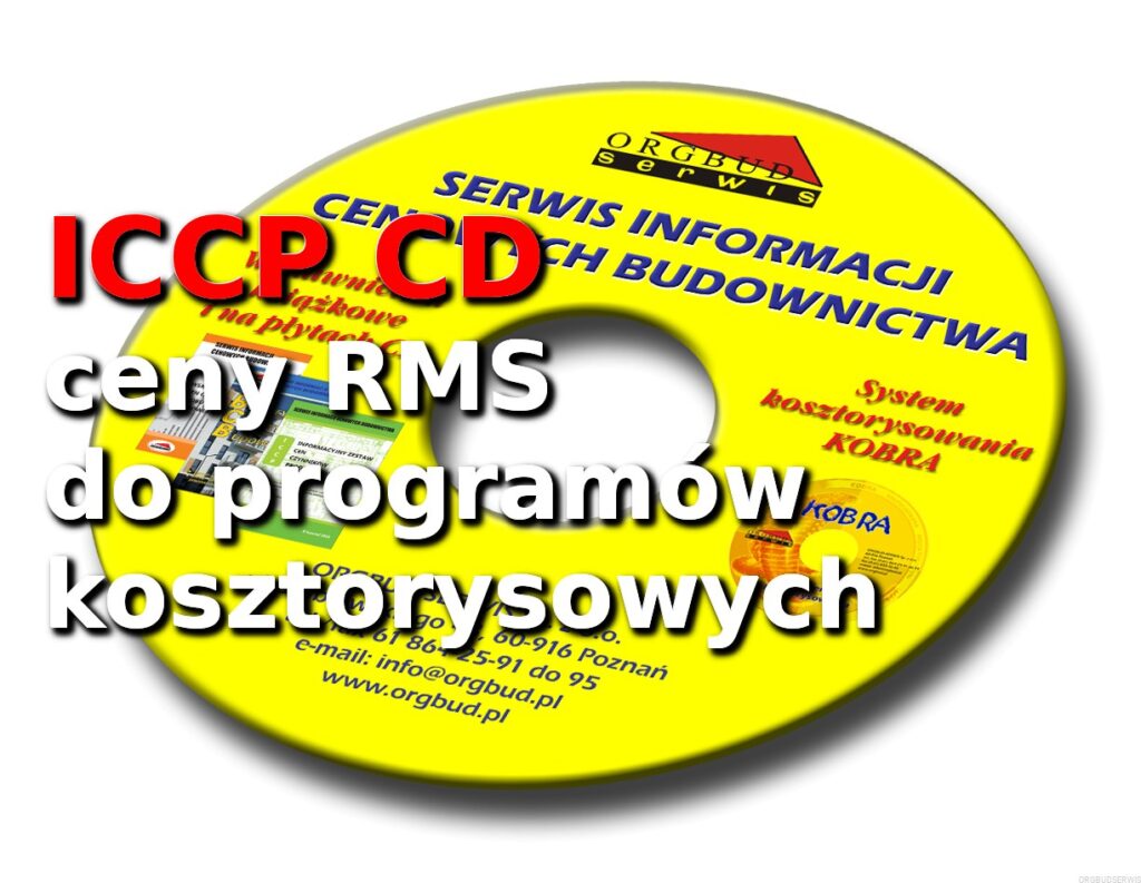 Ceny RMS - ICCP-CD Informacje o cenach RMS 3_2021 Księgarnia techniczna ORGBUD-SERWIS Poznań.html